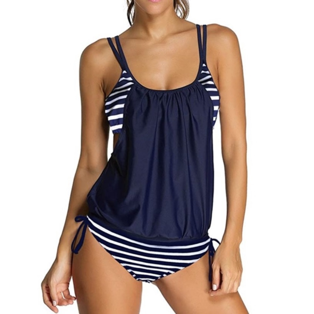 Women’s two piece bathing suit, small
